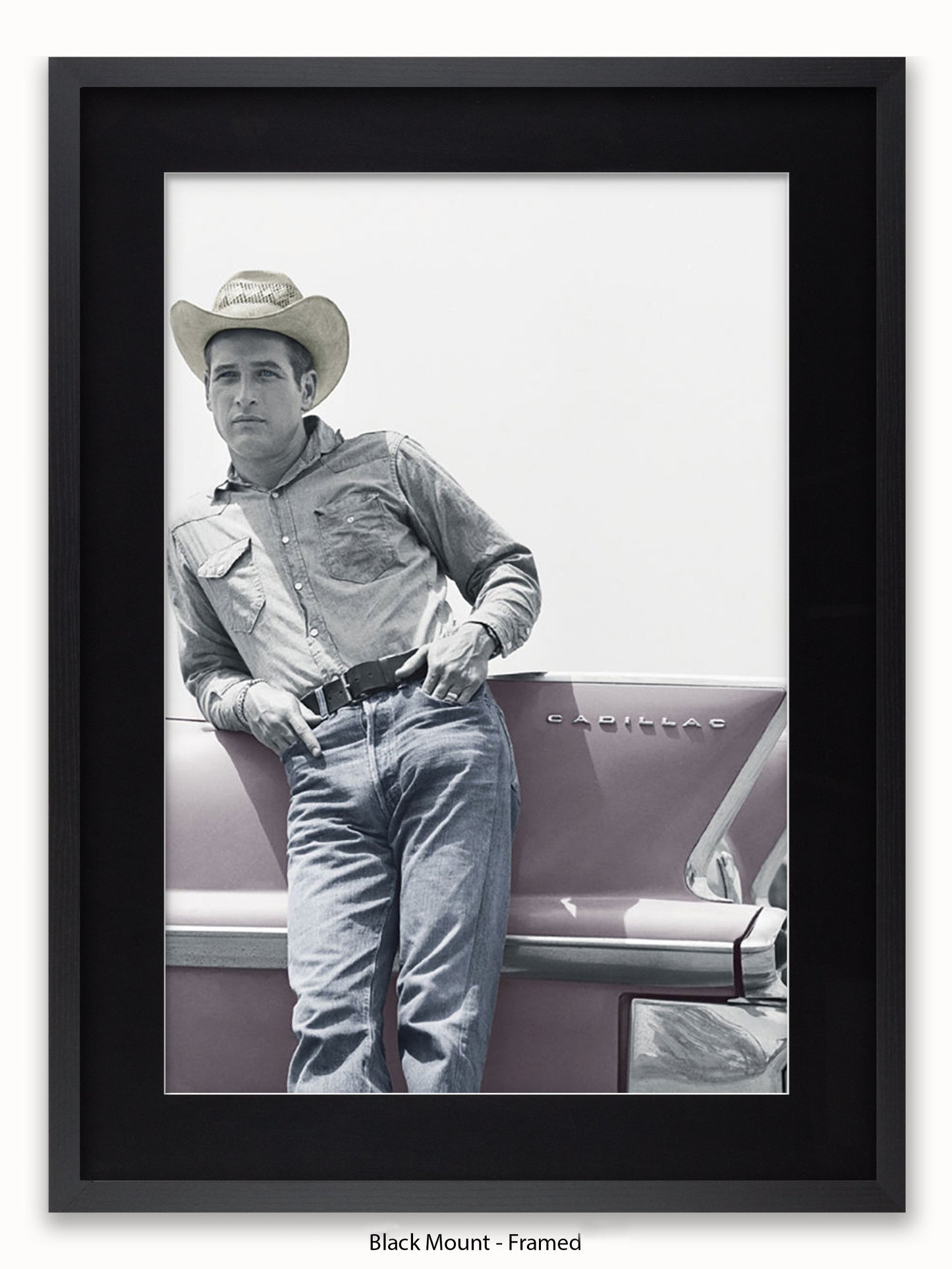 Paul Newman Blue Eyes Poster