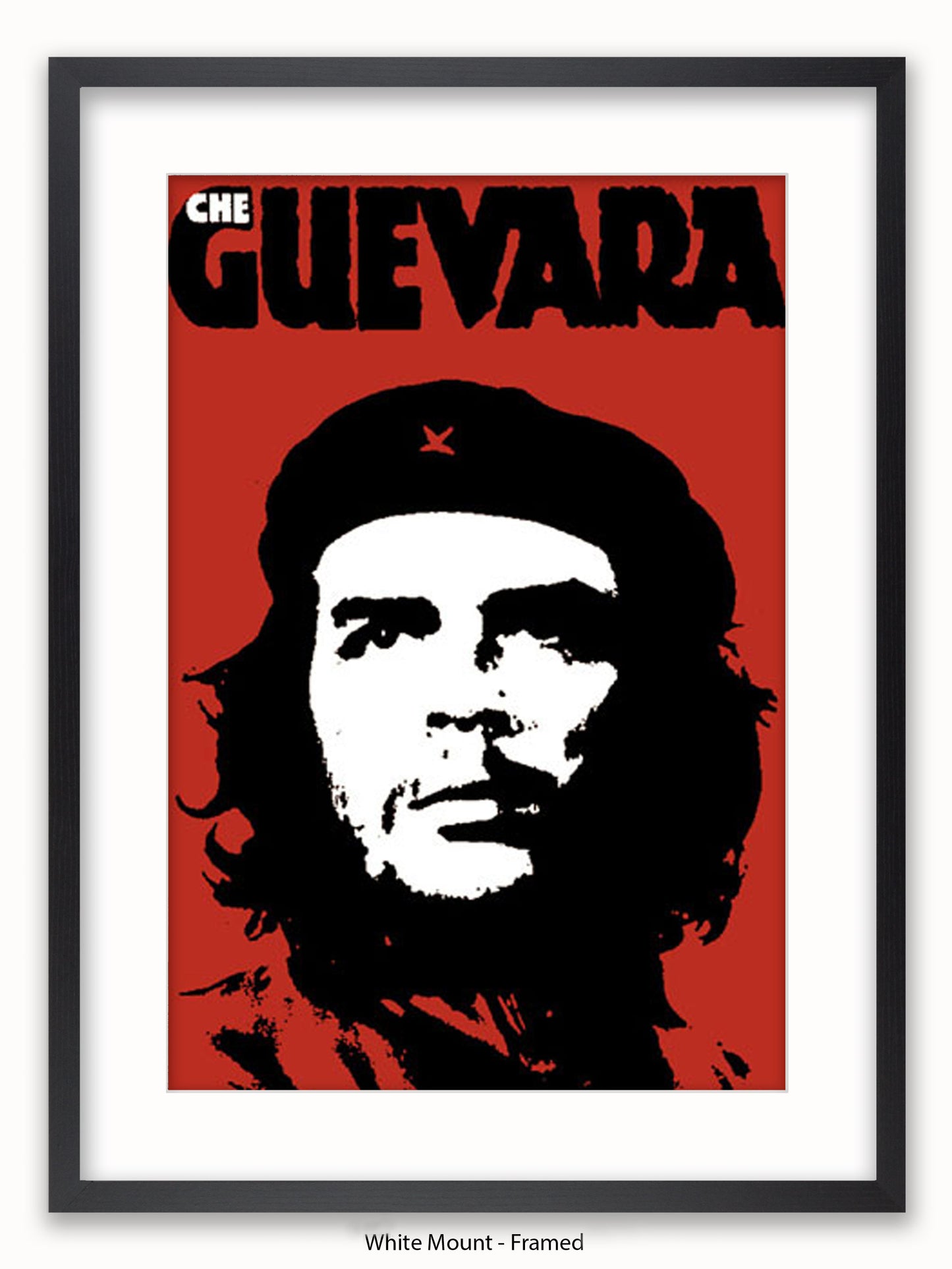 Che Guevara Red Poster