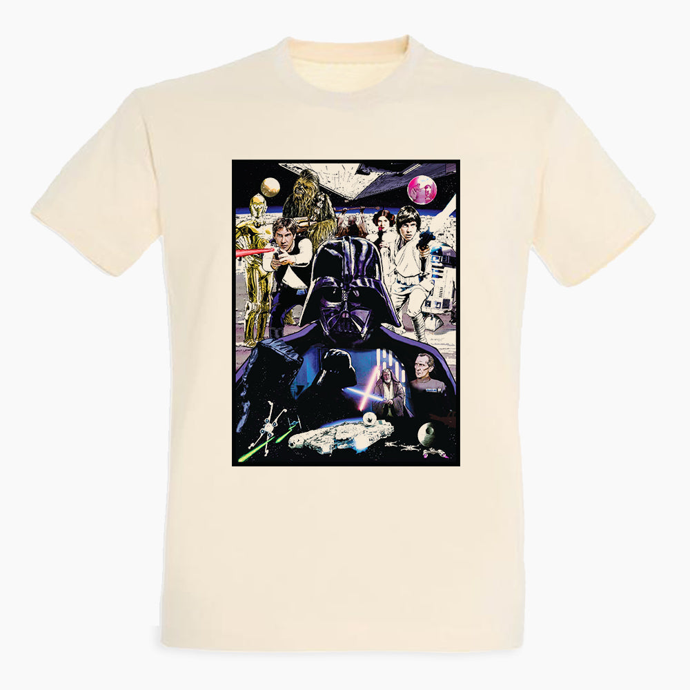 Dan Avenell Star Wars Collage T Shirt