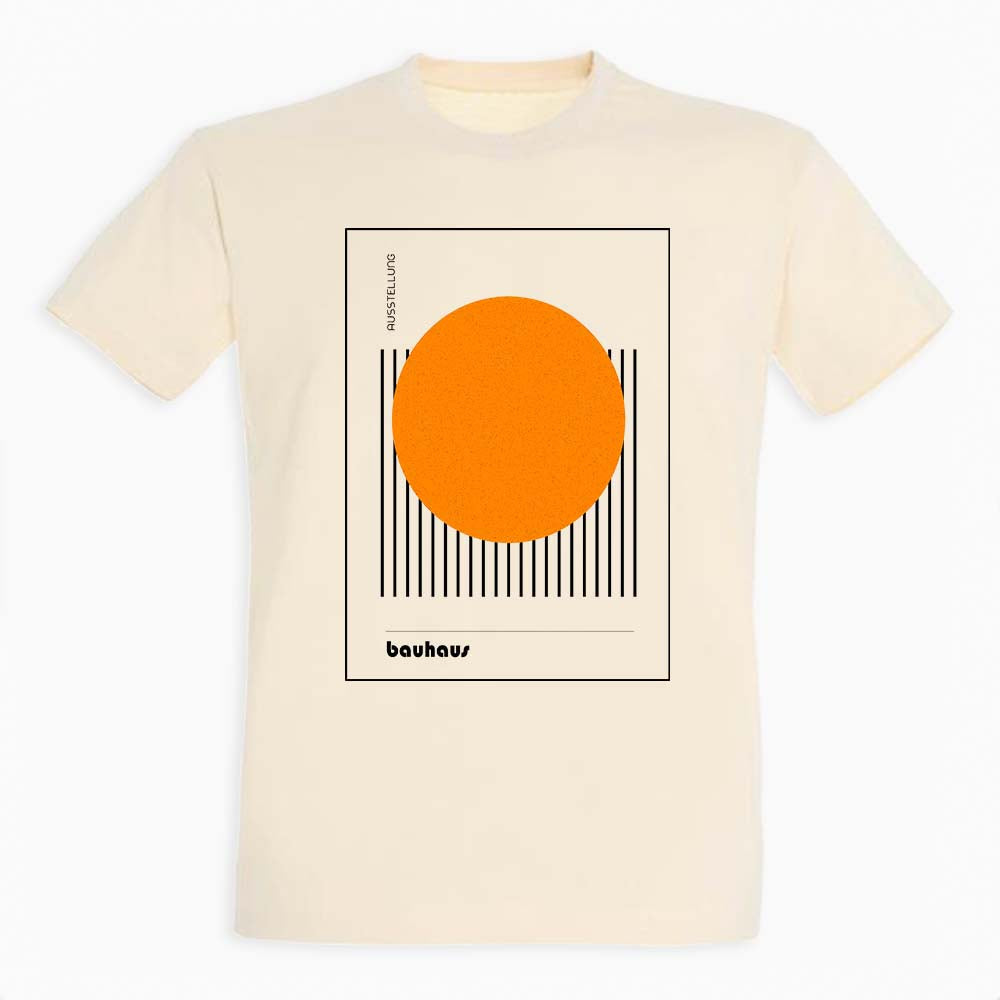 Bauhaus - Orange Circle - T Shirt
