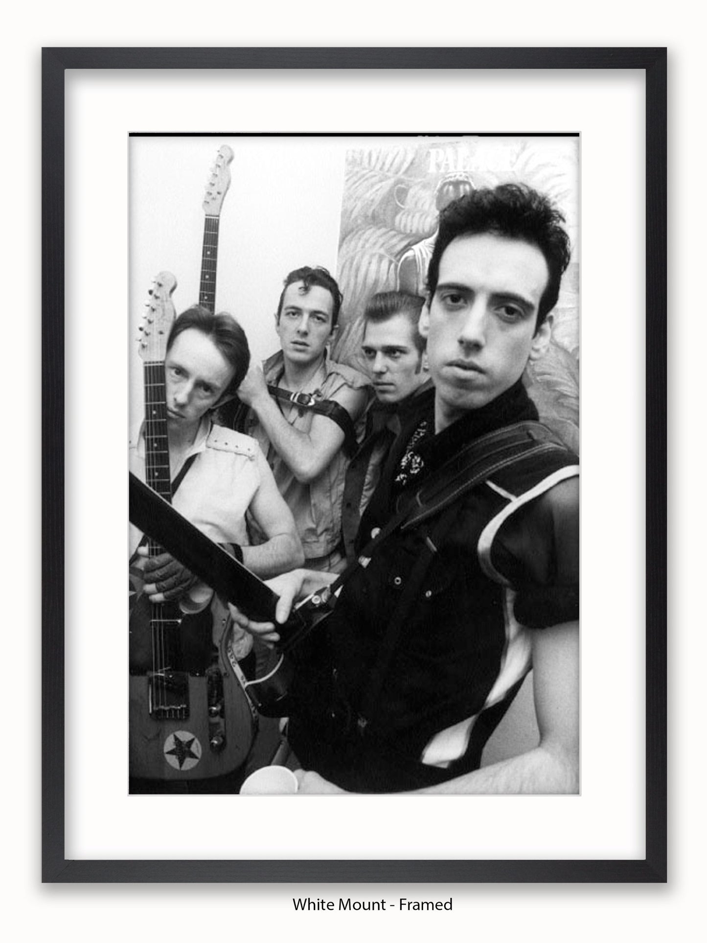 Clash - Mogador Theatre - Paris September 1981- Poster
