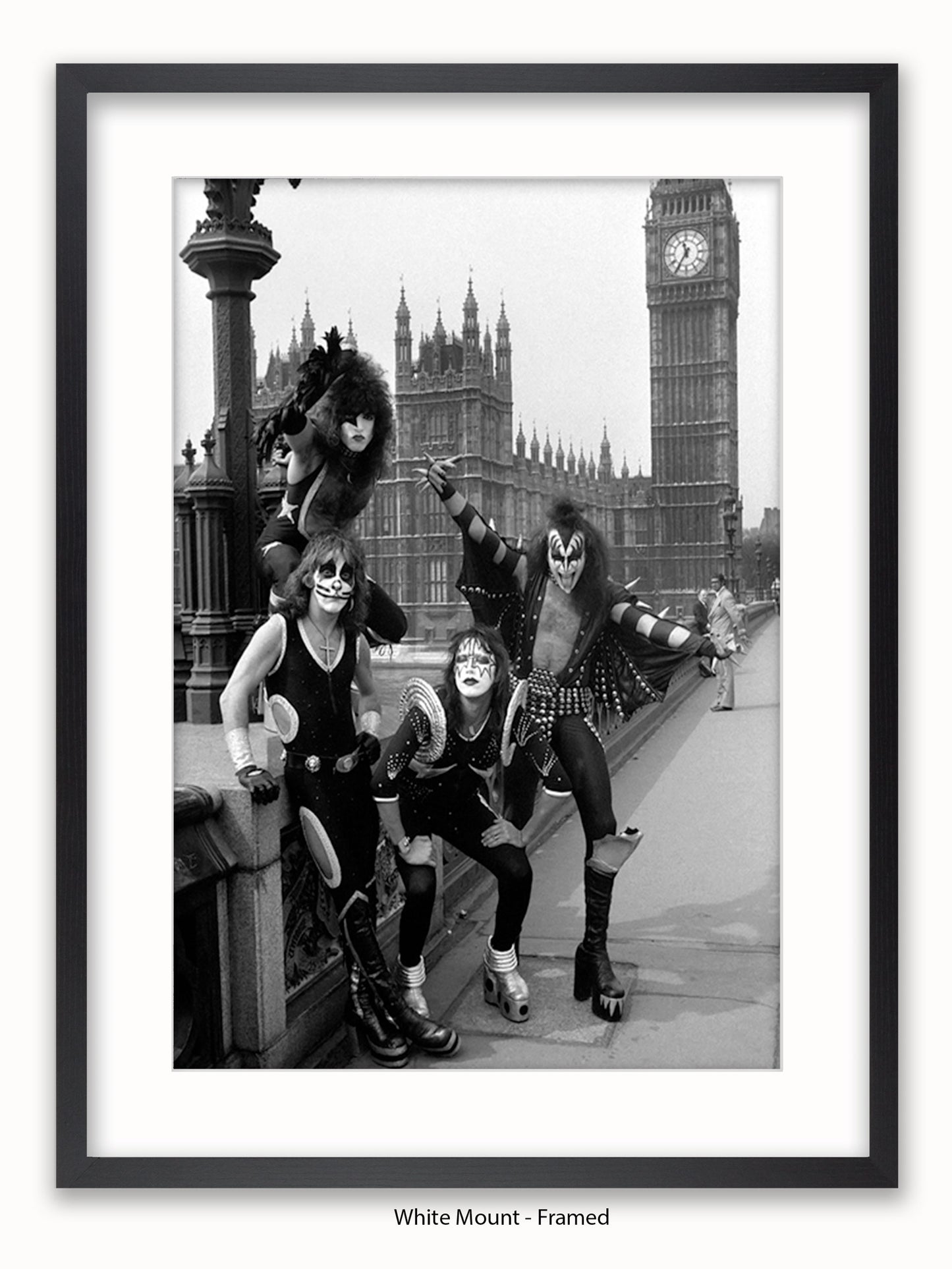 Kiss - London 1976 - Poster