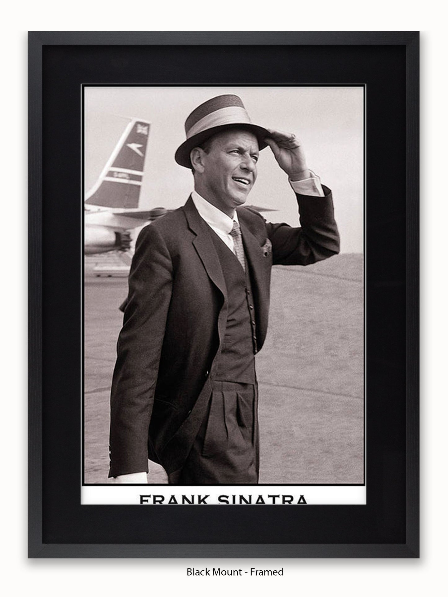Frank Sinatra - London Airport 1961 Poster