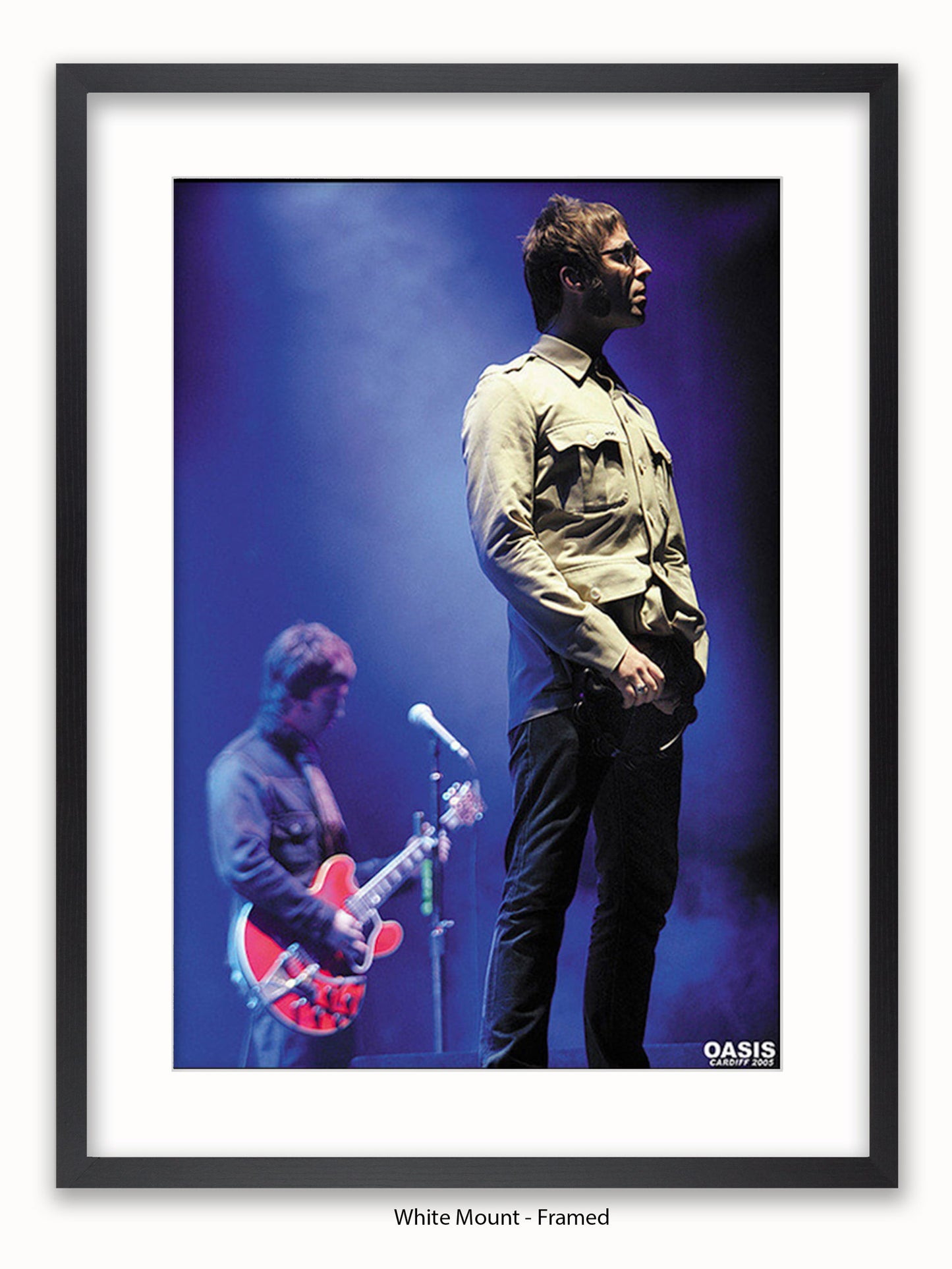 Oasis - Cardiff 2005 - Poster