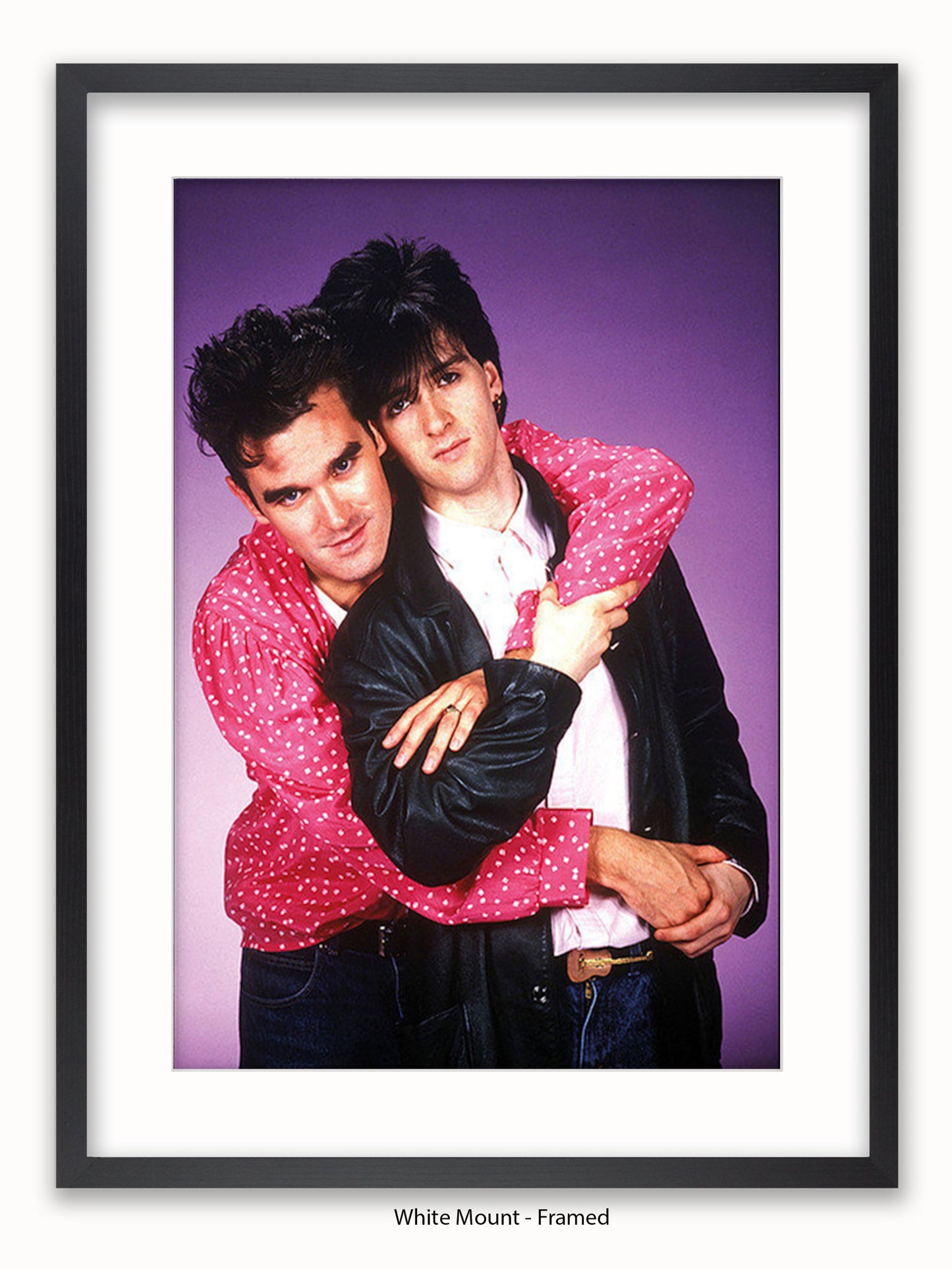 Smiths - Morrisey & Marr 1984 - Colour Poster