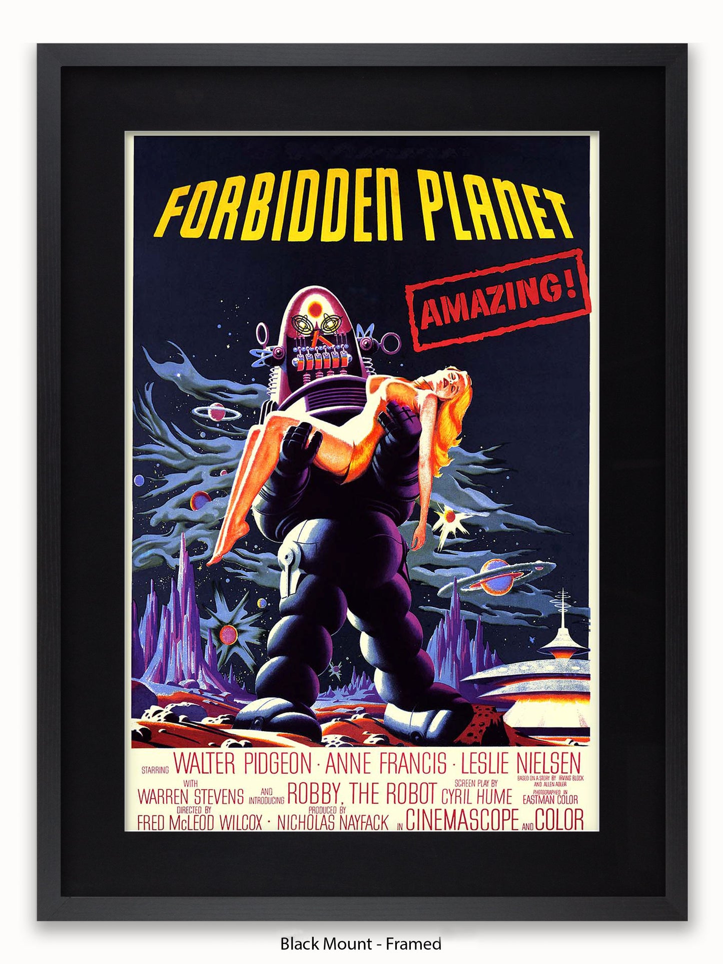 Forbidden Planet Promo Poster