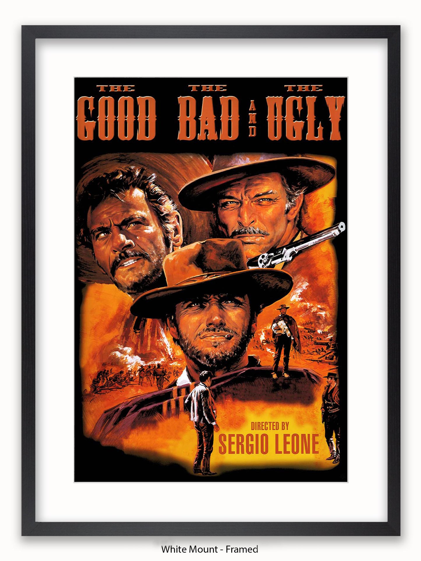 Good The Bad And The Ugly Promo Poster