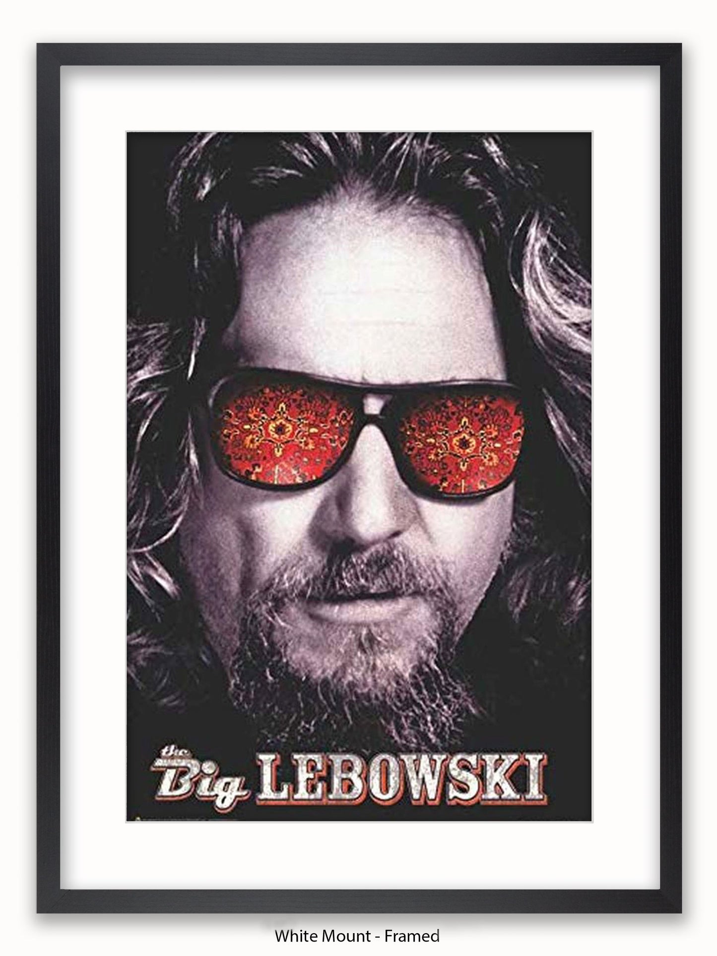Big Lebowski Glasses Poster