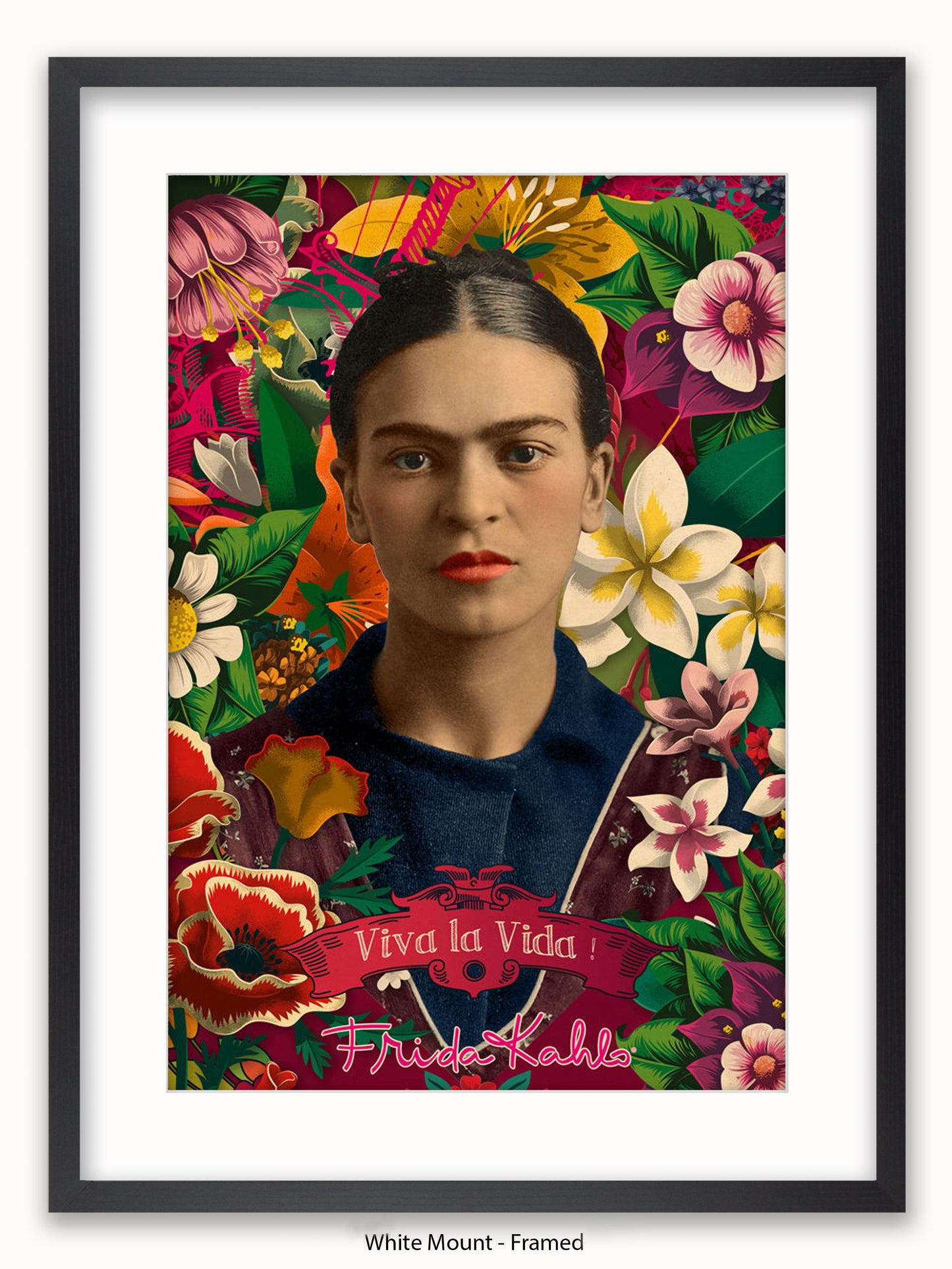 Frida Kahlo Viva La Vida Poster
