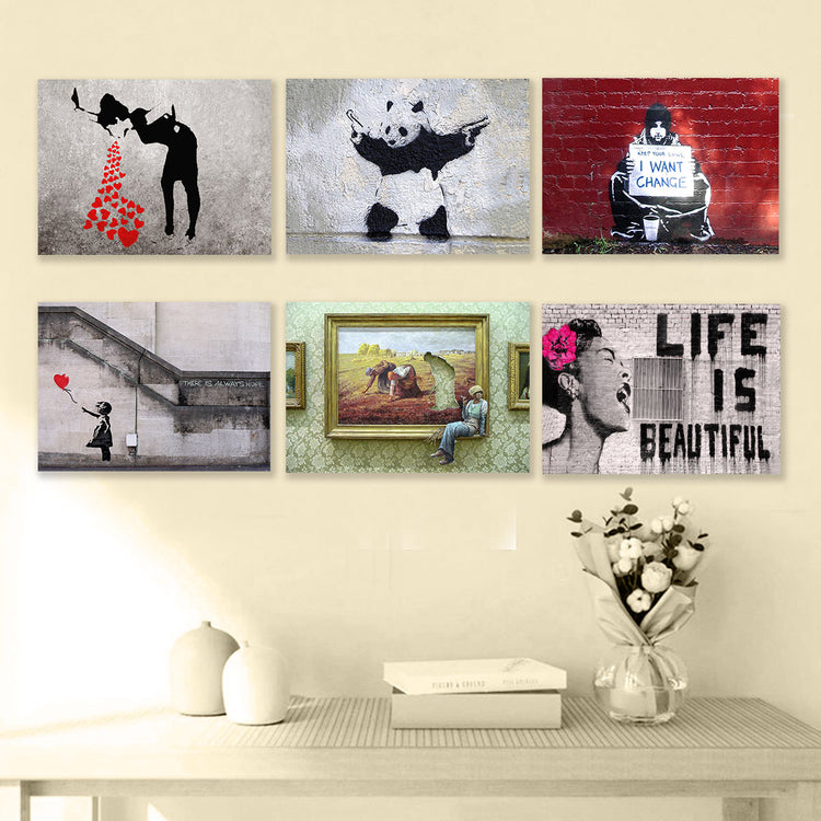 Banksy Mounted & Framed Prints