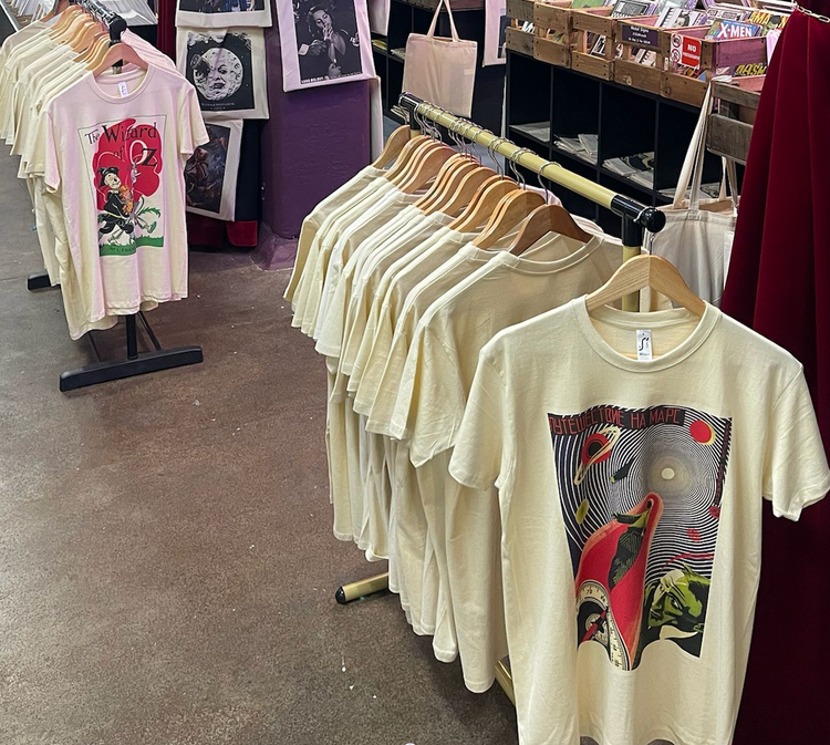 Graphic T-Shirts | Music, Film & Art | On a Wall Near You