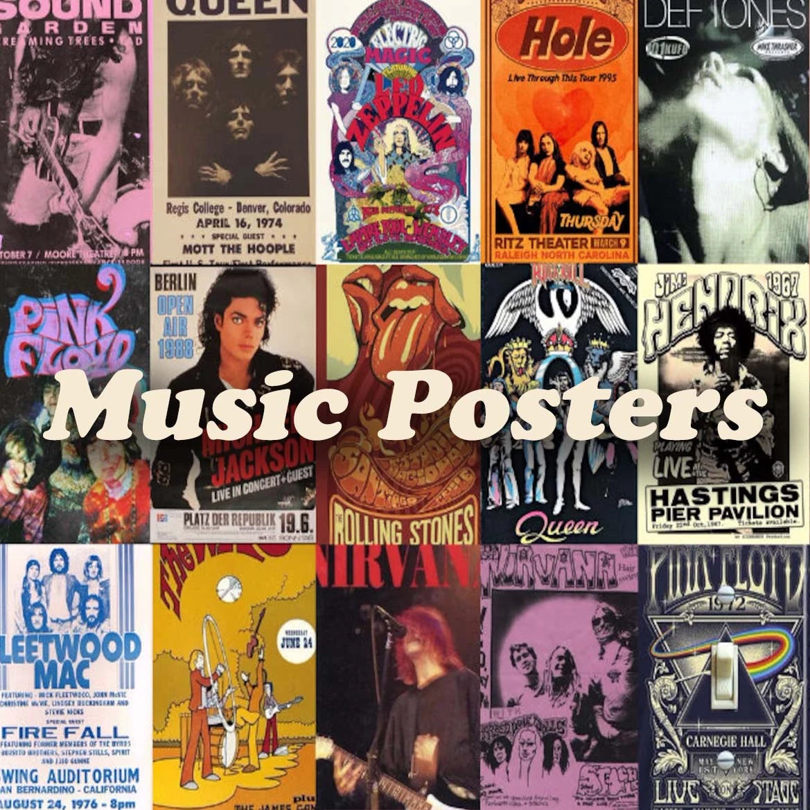 Music Posters – www.onawallnearyou.com