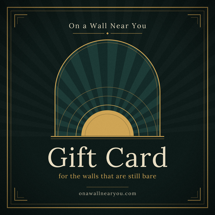 On a Wall Near You gift card