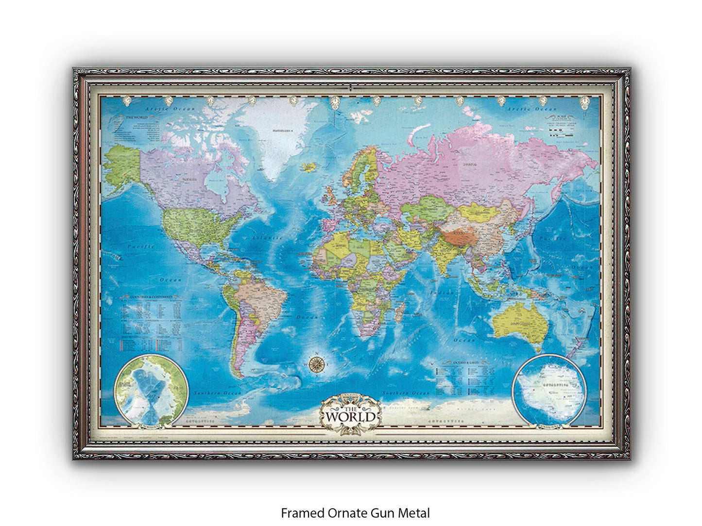 The World Political Map Poster