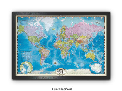 The World Political Map Poster