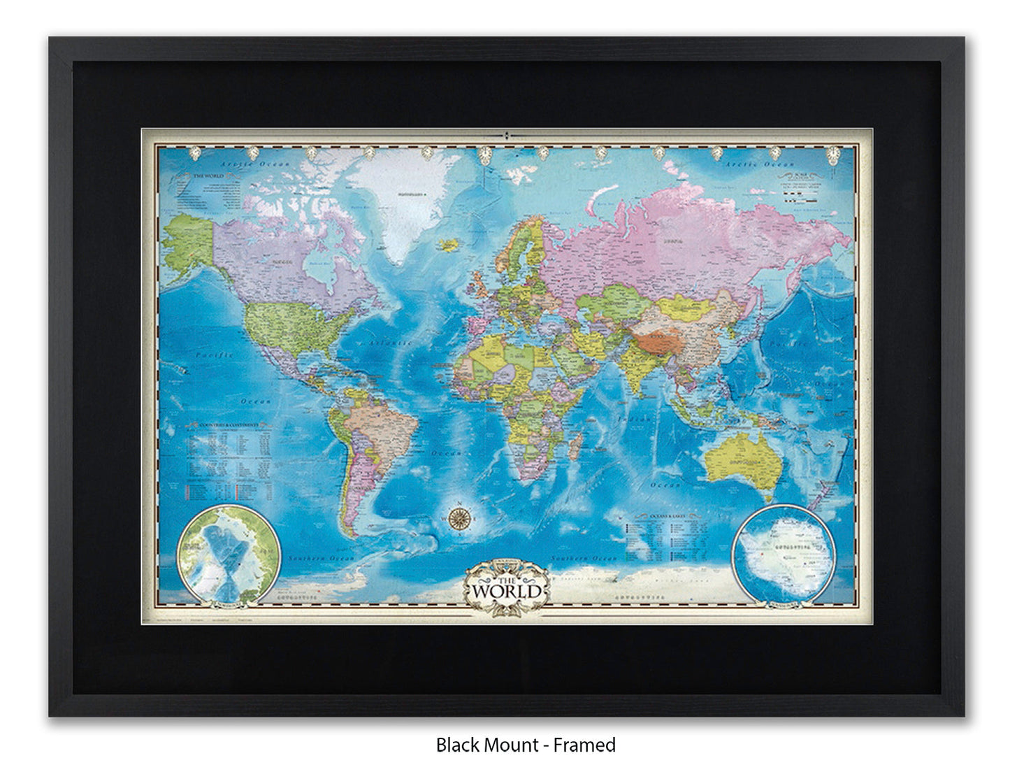 The World Political Map Poster