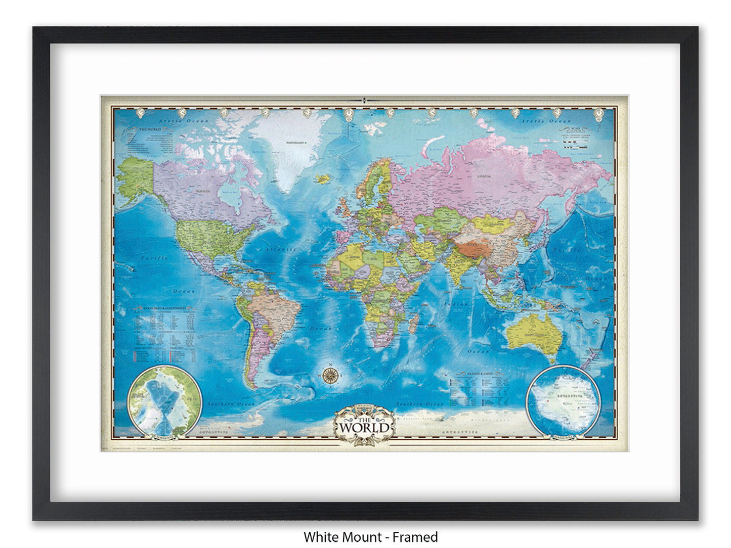 The World Political Map Poster