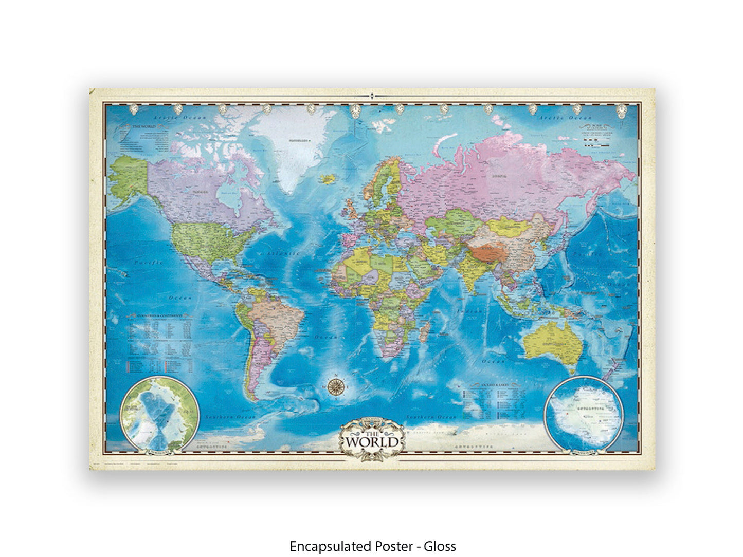 The World Political Map Poster