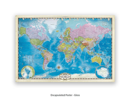 The World Political Map Poster