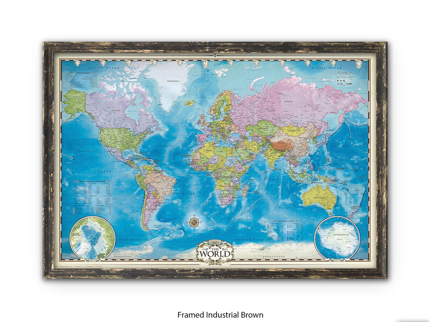 The World Political Map Poster