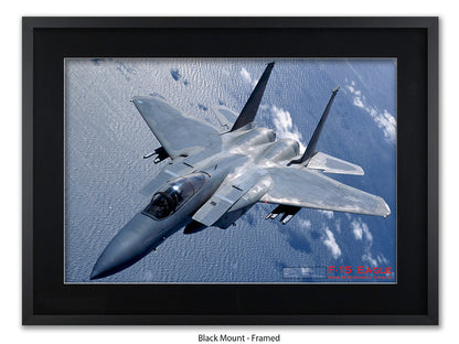 Fighter Plane Eagle F15 Poster