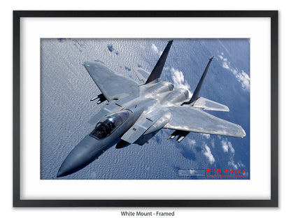Fighter Plane Eagle F15 Poster