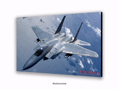 Fighter Plane Eagle F15 Poster
