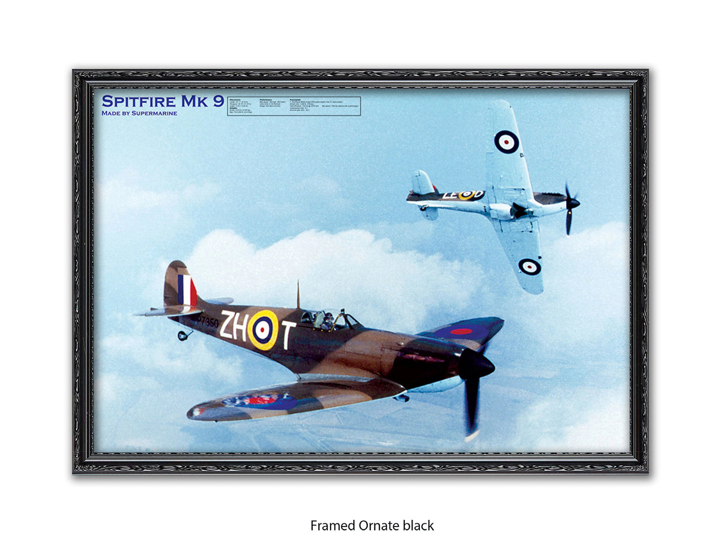 Spitfire Mk 9 Poster