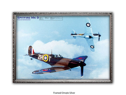 Spitfire Mk 9 Poster