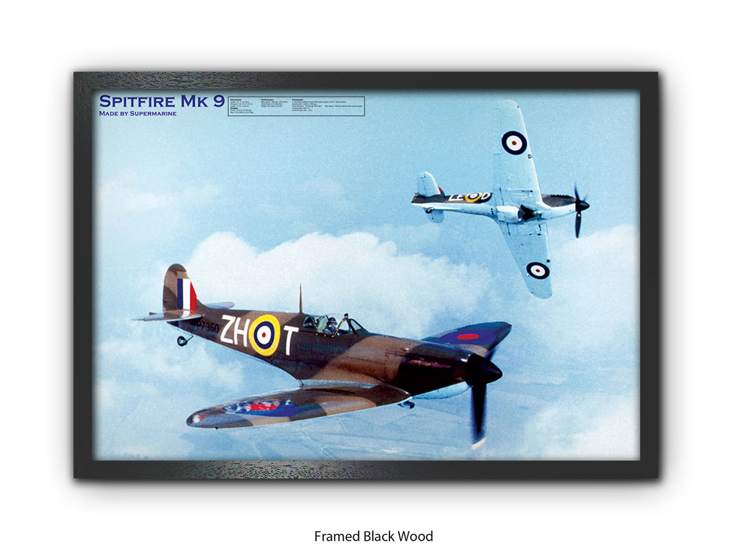 Spitfire Mk 9 Poster