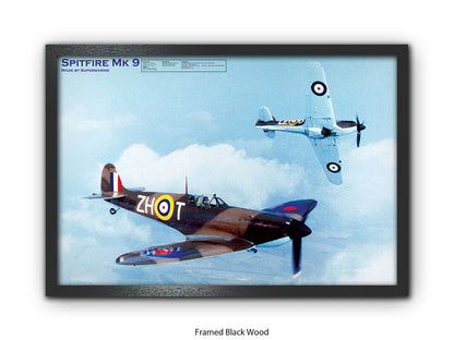 Spitfire Mk 9 Poster