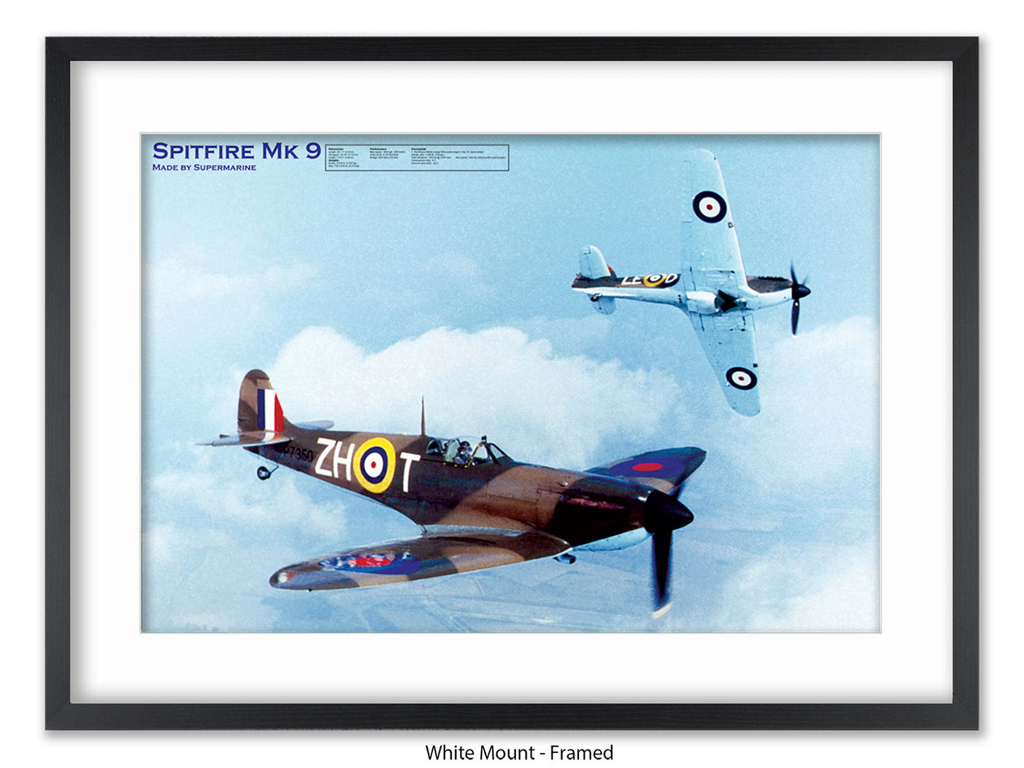 Spitfire Mk 9 Poster