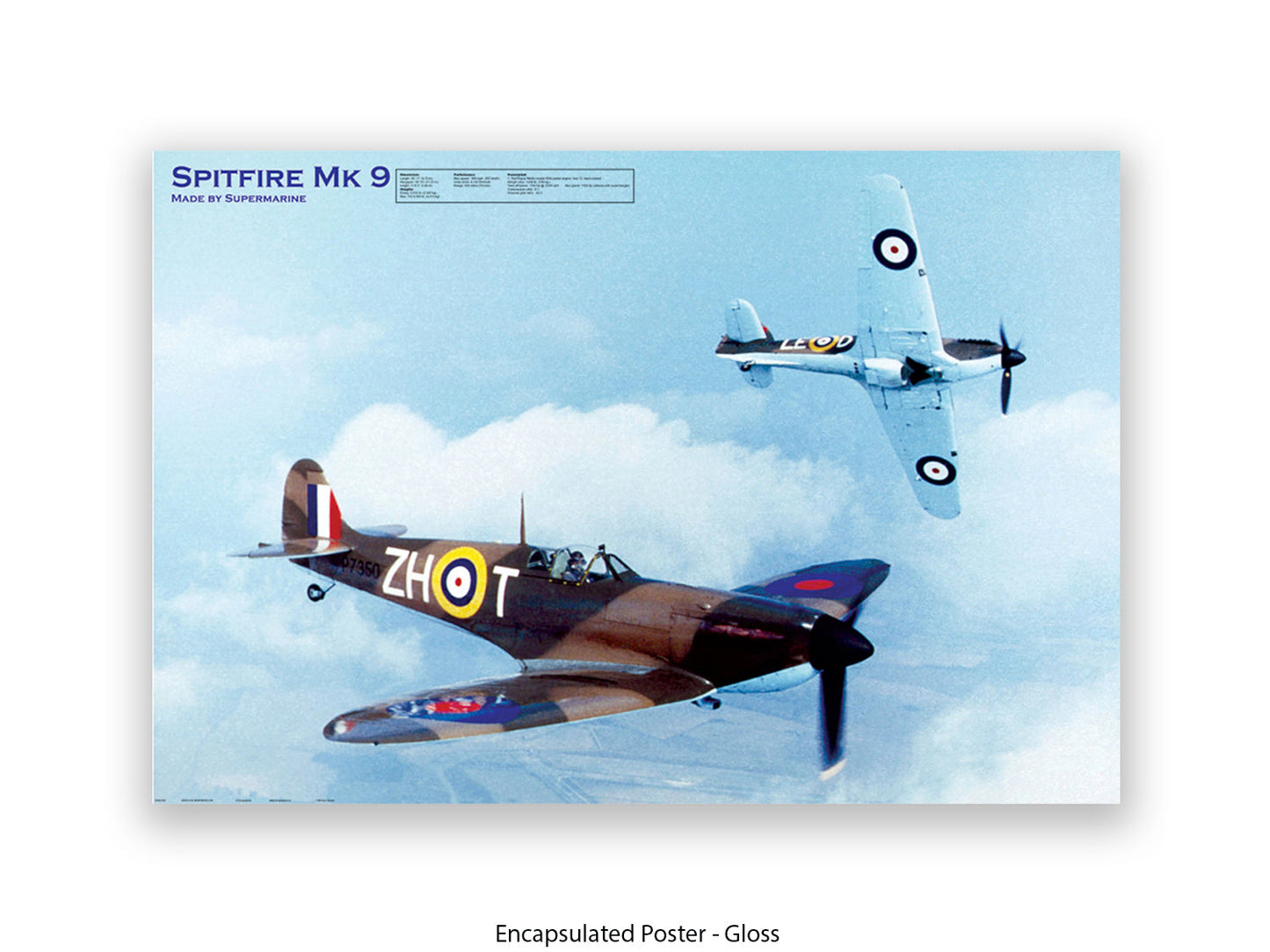 Spitfire Mk 9 Poster