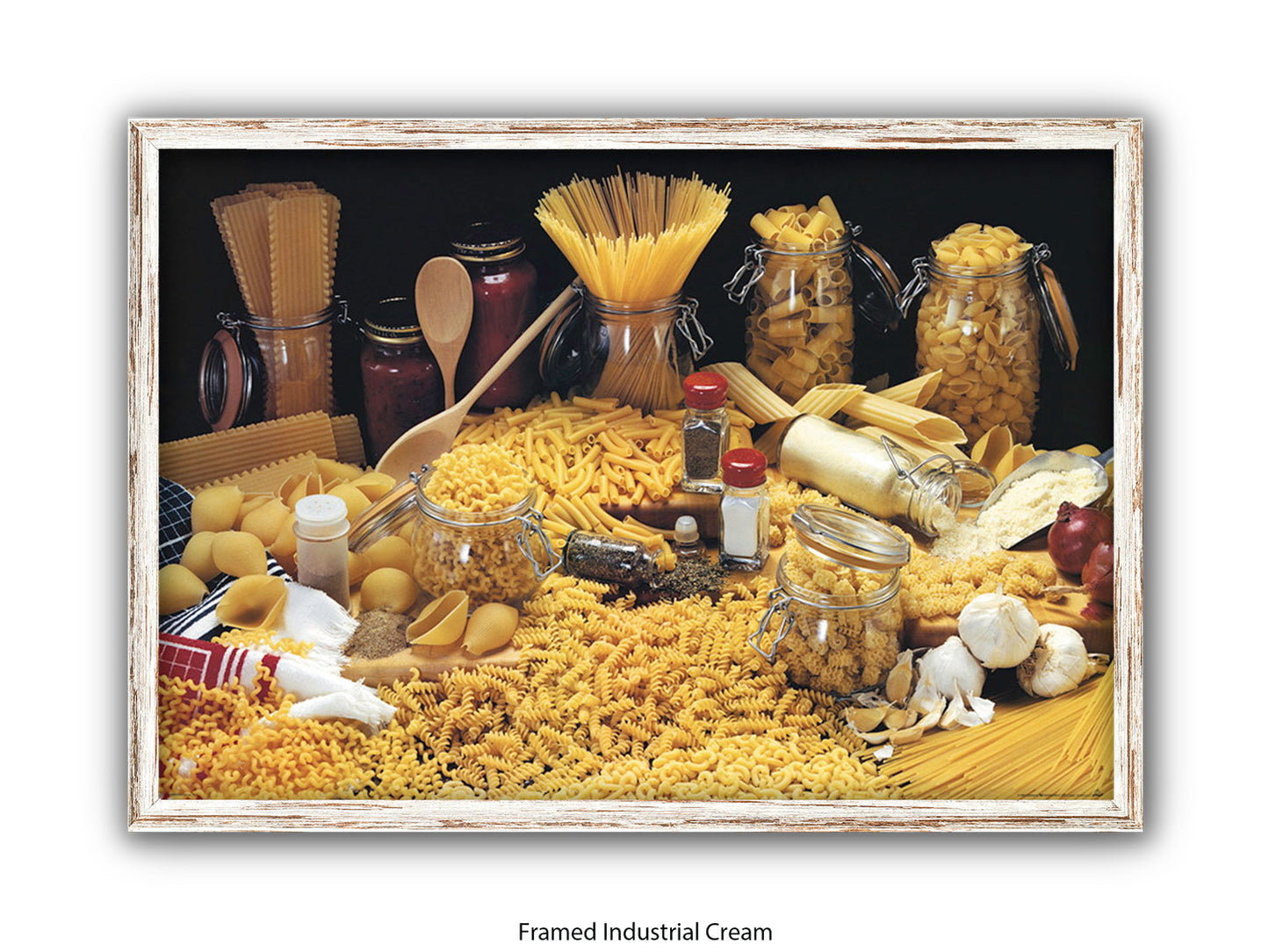 Pasta Collection Italian Food Poster