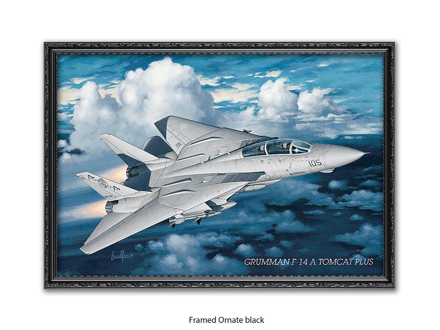 Grumman F-14 Tomcat Aviation Poster