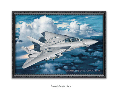 Grumman F-14 Tomcat Aviation Poster