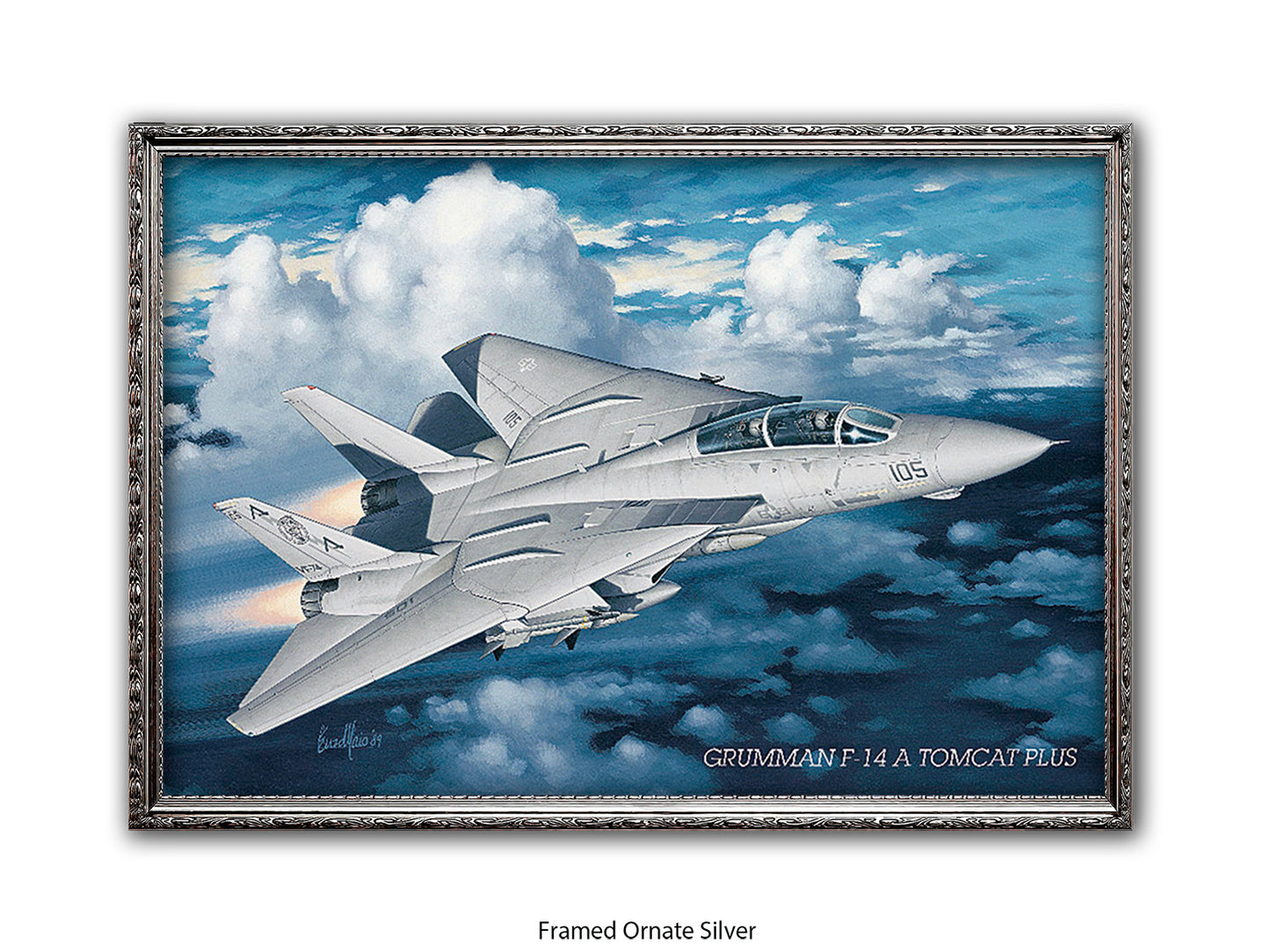 Grumman F-14 Tomcat Aviation Poster