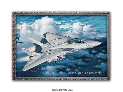 Grumman F-14 Tomcat Aviation Poster