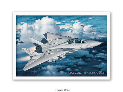 Grumman F-14 Tomcat Aviation Poster