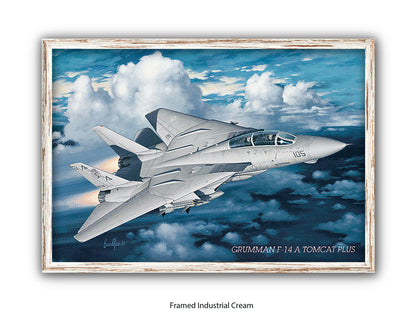 Grumman F-14 Tomcat Aviation Poster