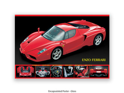 Ferrari Enzo Supercar Poster