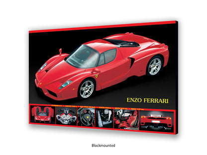 Ferrari Enzo Supercar Poster