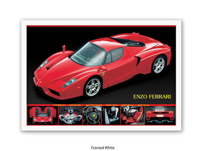 Ferrari Enzo Supercar Poster