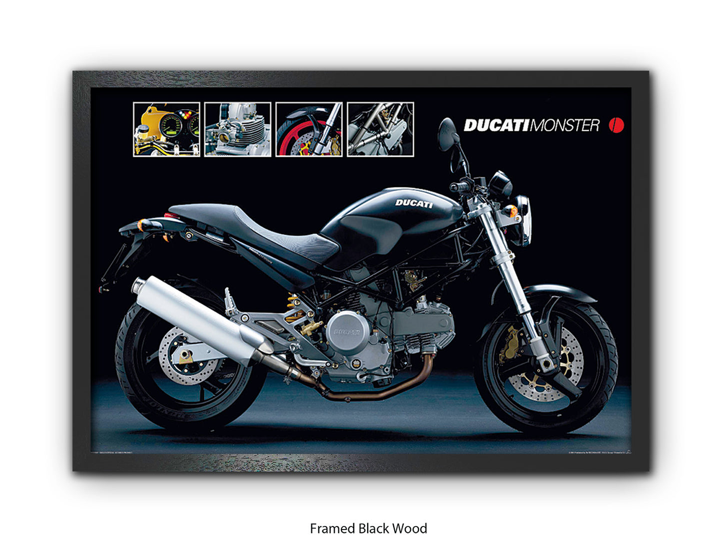 Ducati Monster Sports Bike Poster