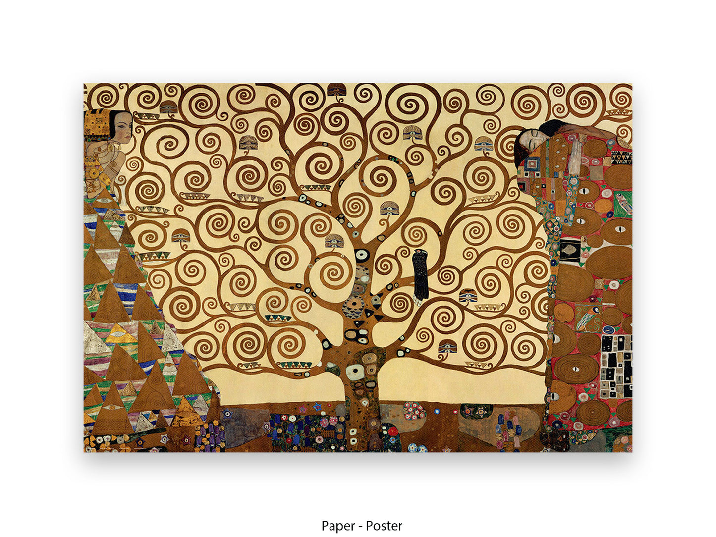 Gustav Klimt Tree of Life Art Poster