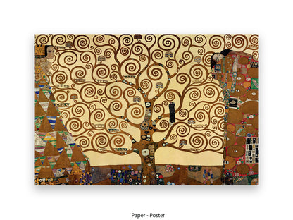 Gustav Klimt Tree of Life Art Poster