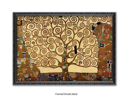 Gustav Klimt Tree of Life Art Poster