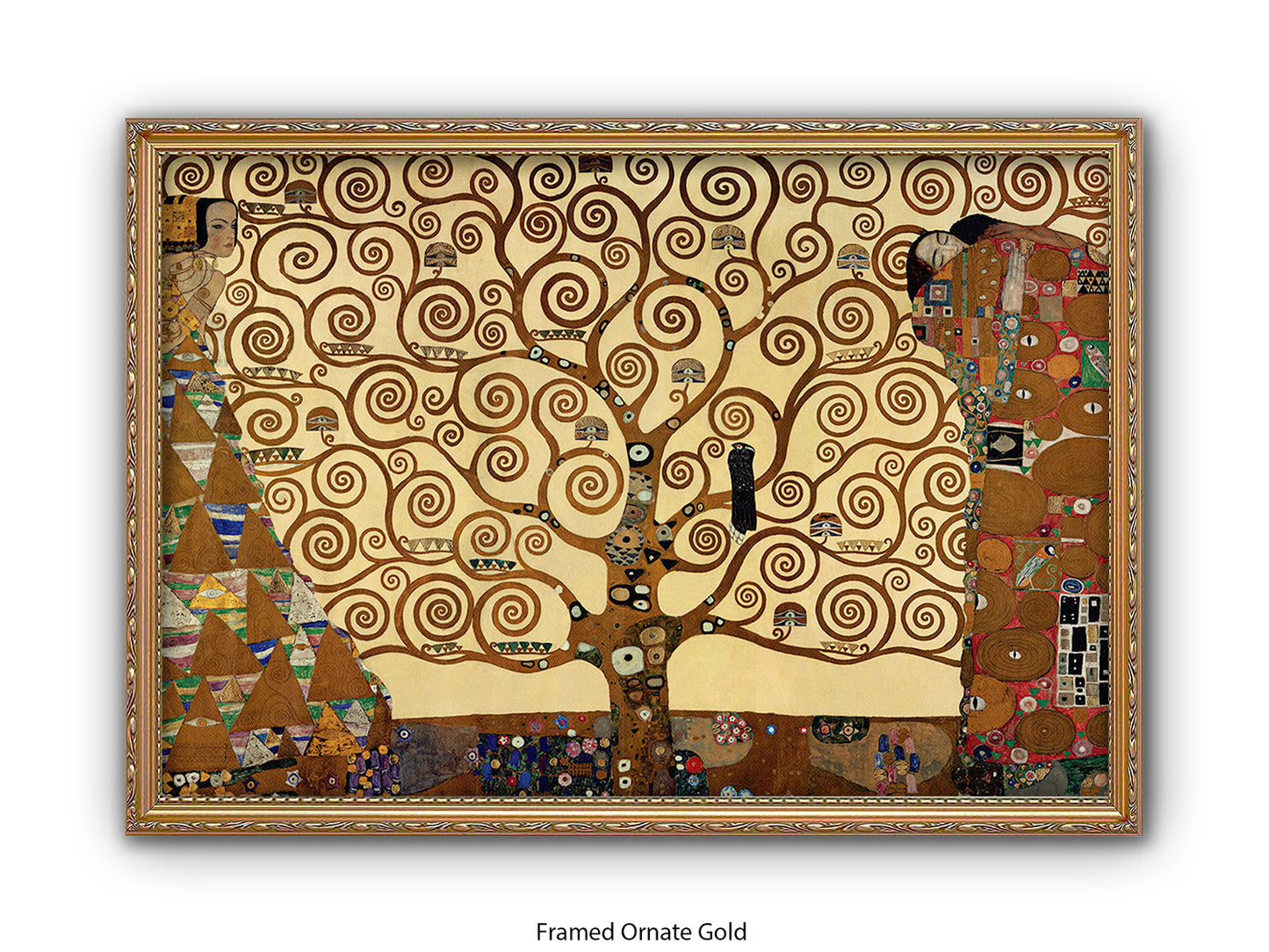 Gustav Klimt Tree of Life Art Poster