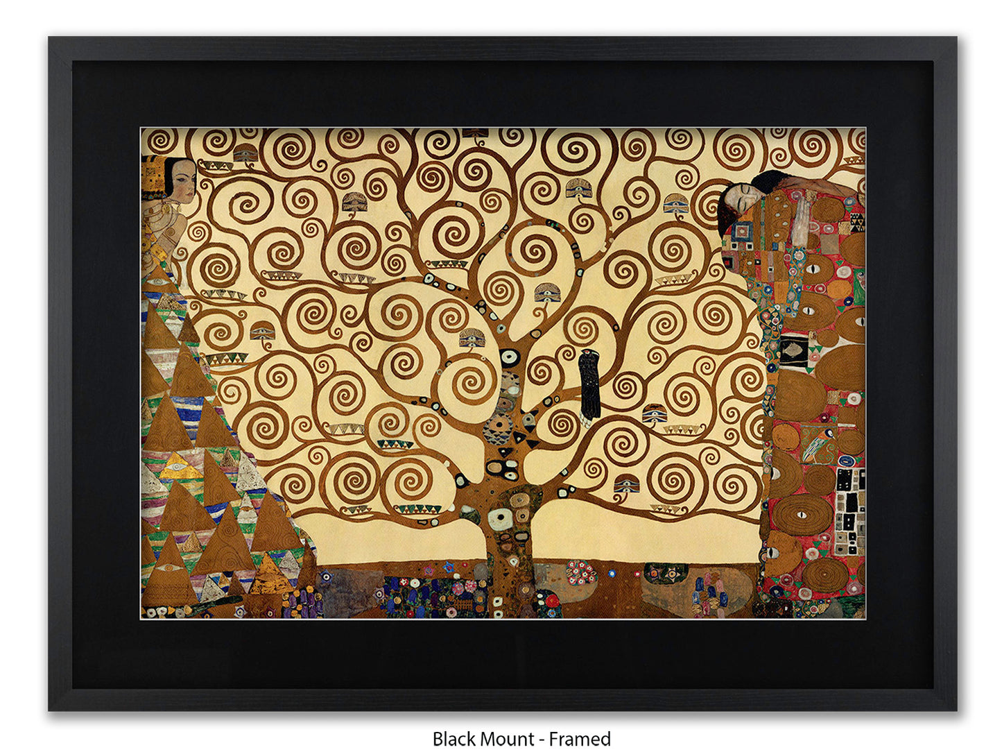 Gustav Klimt Tree of Life Art Poster
