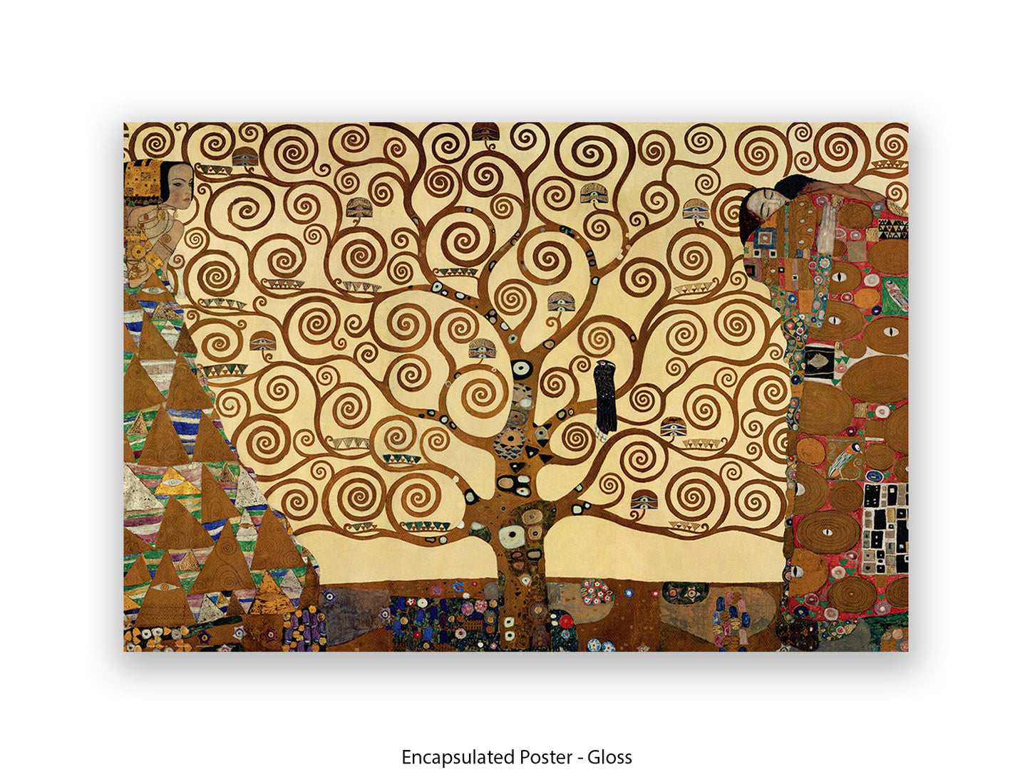 Gustav Klimt Tree of Life Art Poster